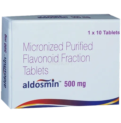 aldosmin 500mg tablet 10's